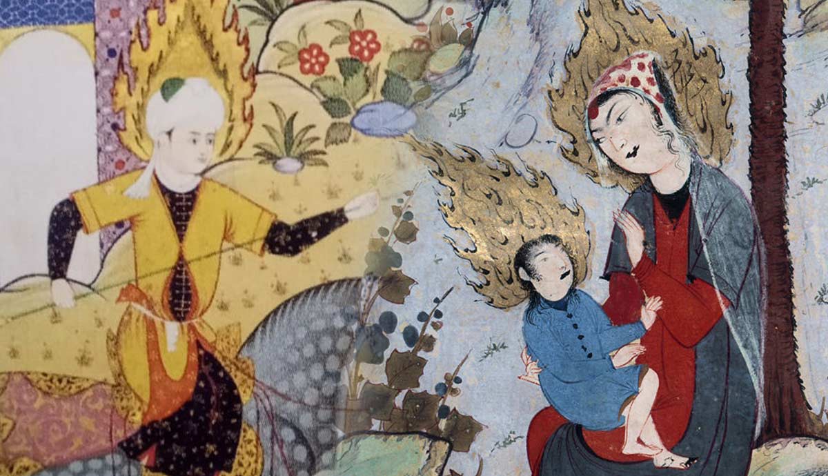 Jesus and Nativity scenes from Persian manuscripts