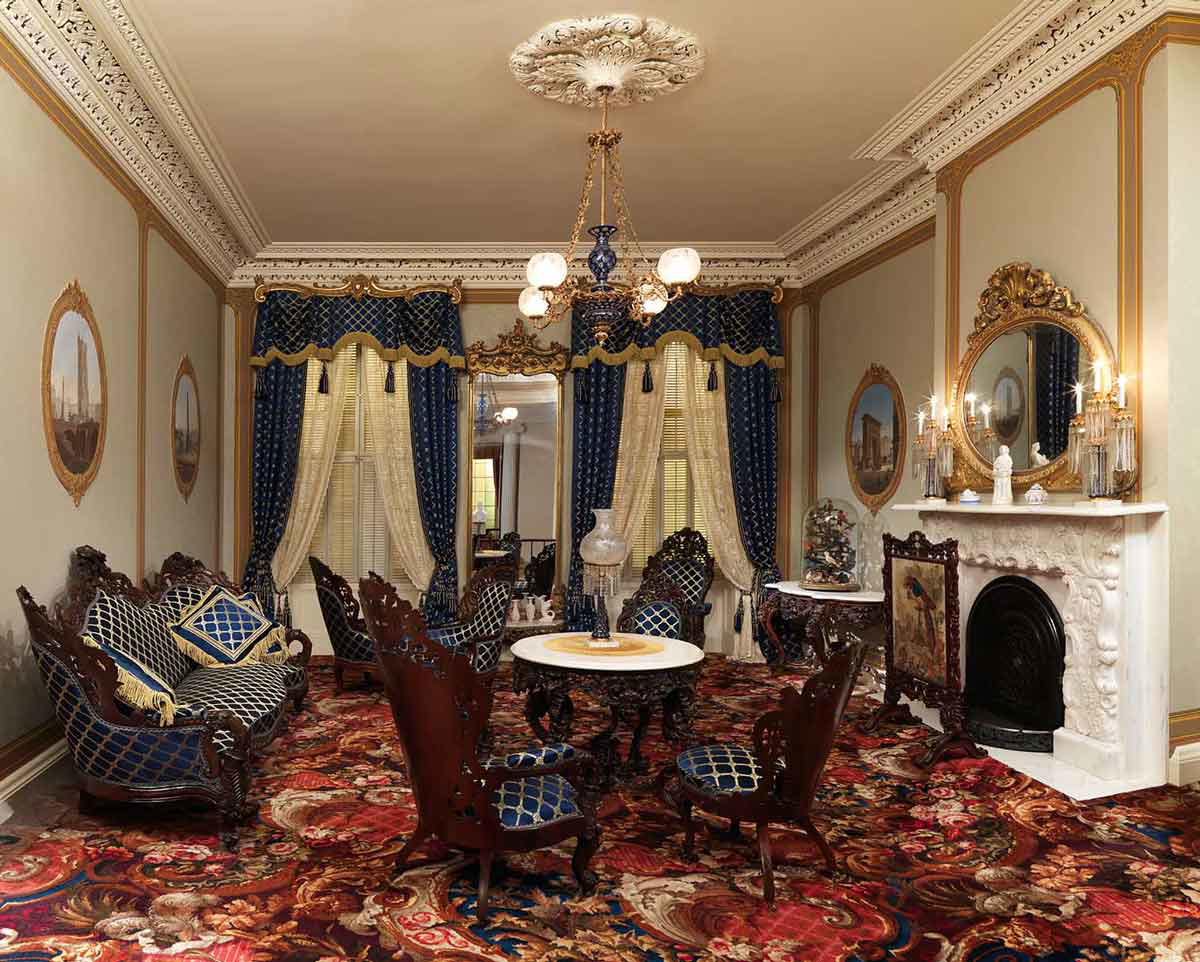 rococo revival parlor metropolitan museum art