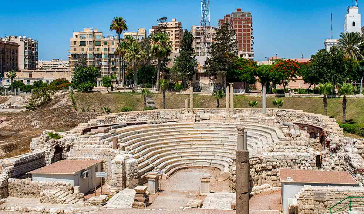 roman amphitheatre alexandria