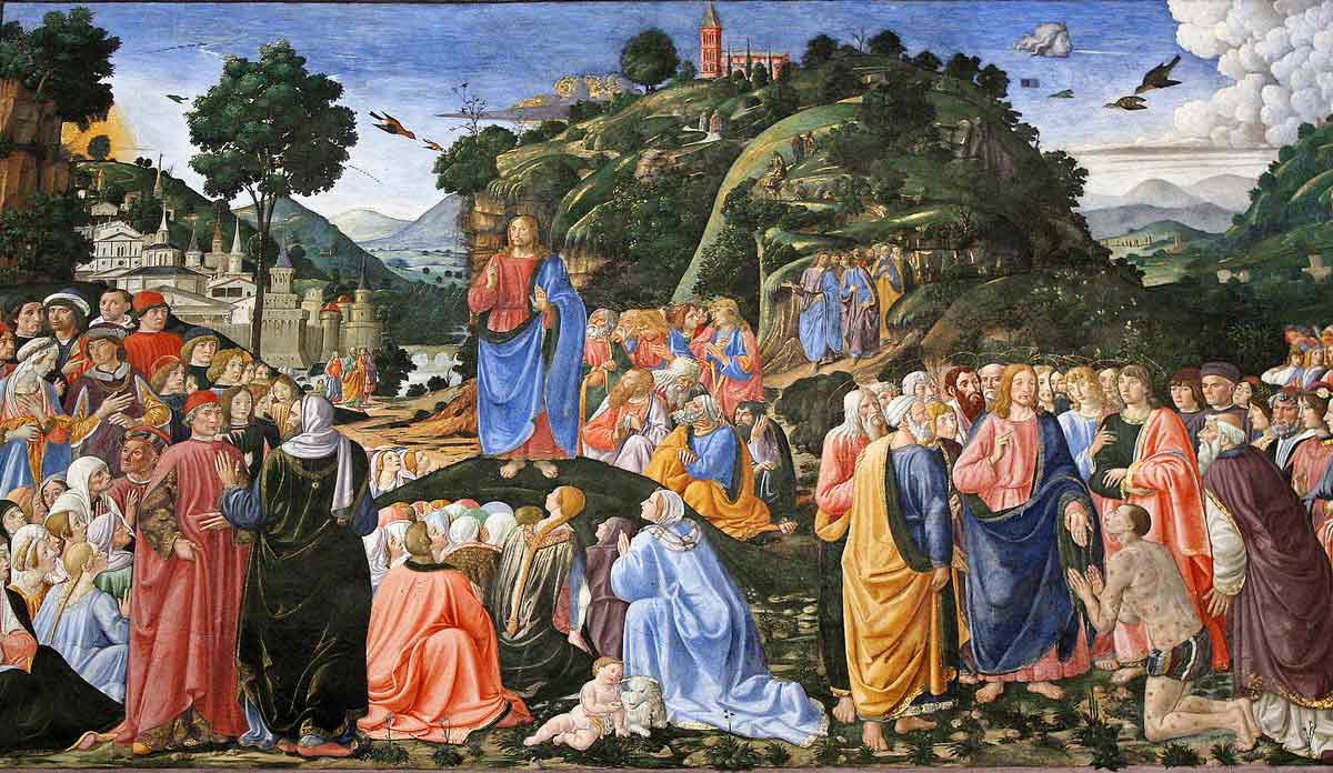 rosselli sermon mount sistine