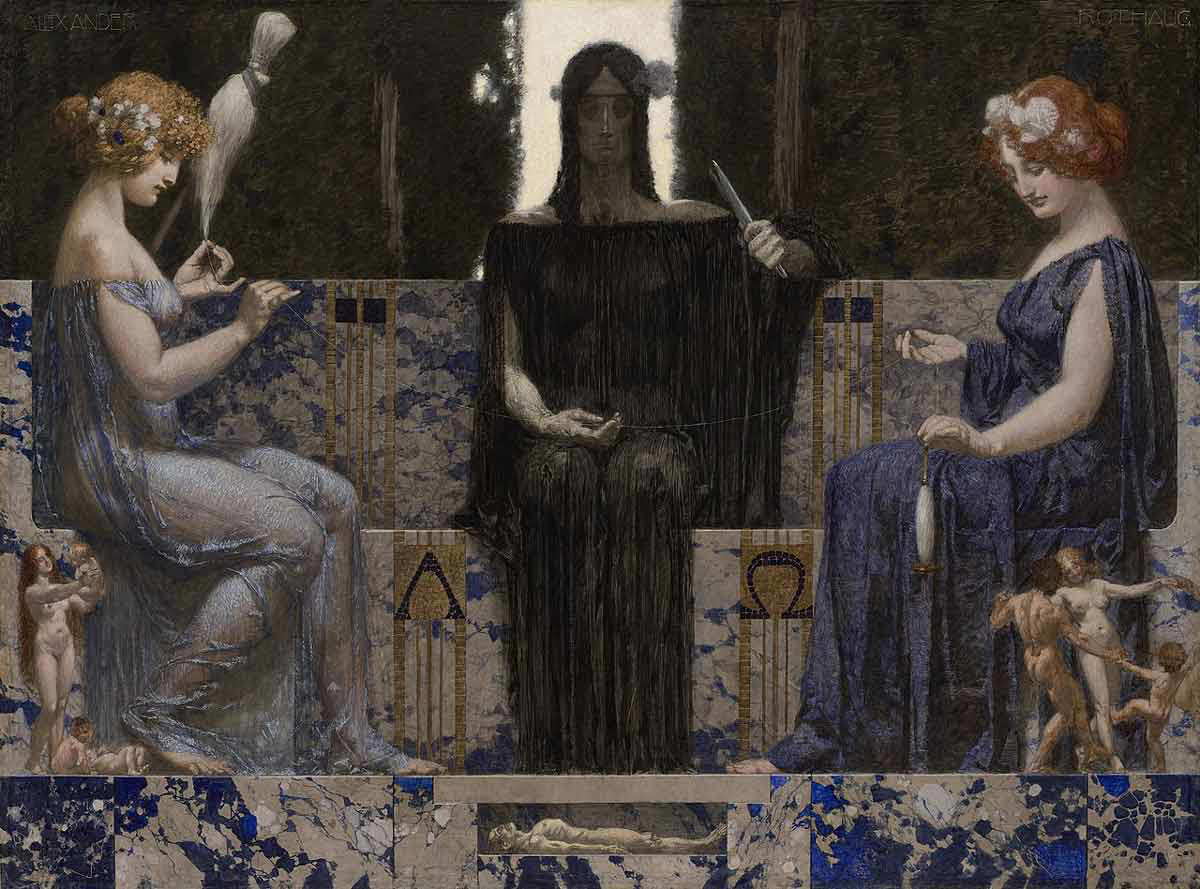rothaug three fates painting