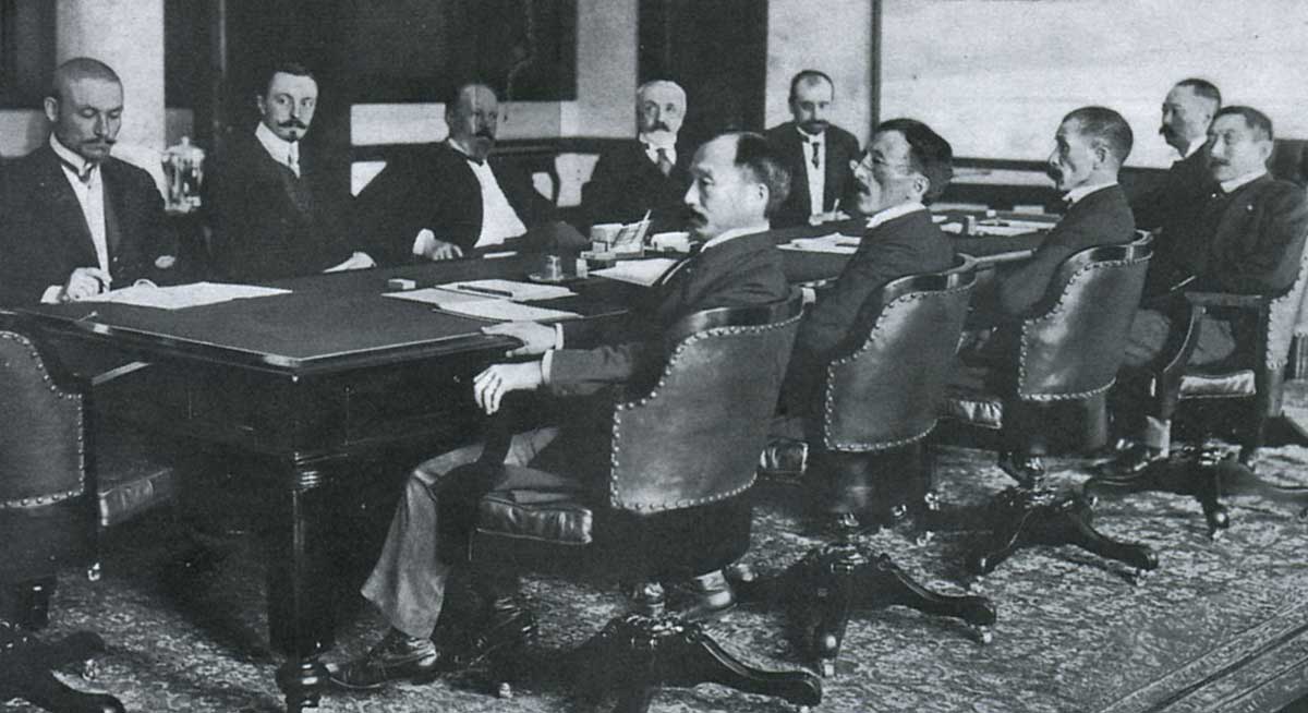 russian japanese delegations treaty portsmouth