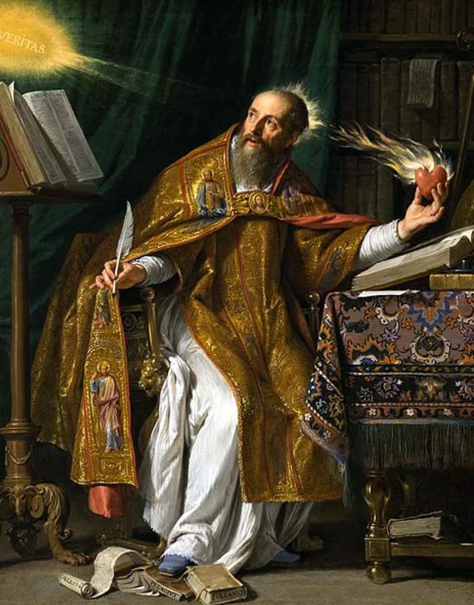 saint augustine painting christianity