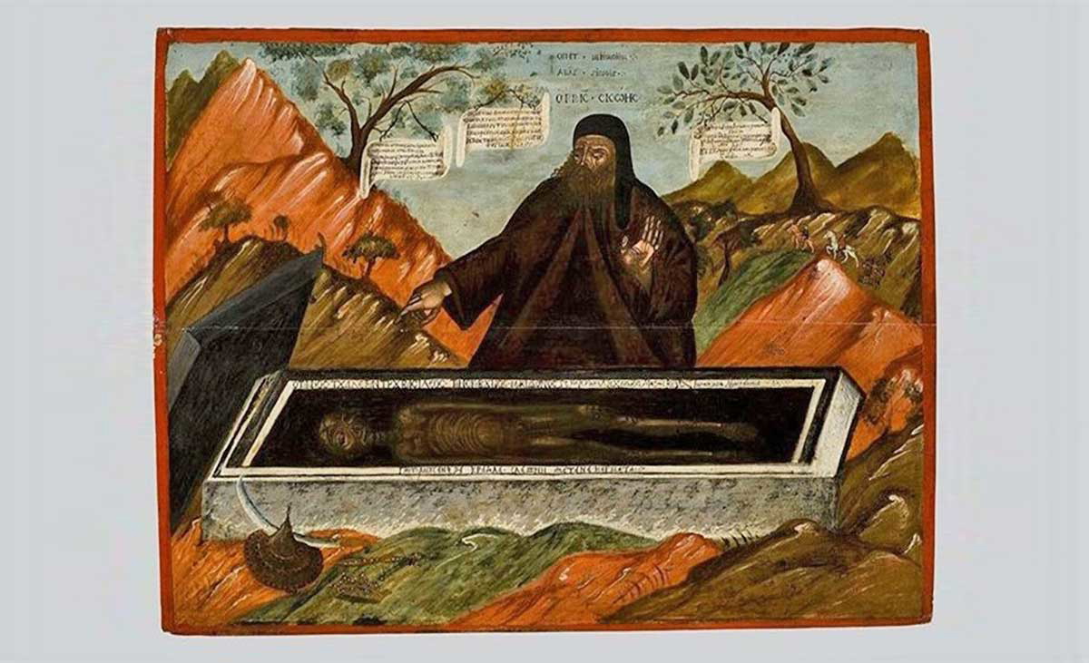 saint sisoes alexander great tomb