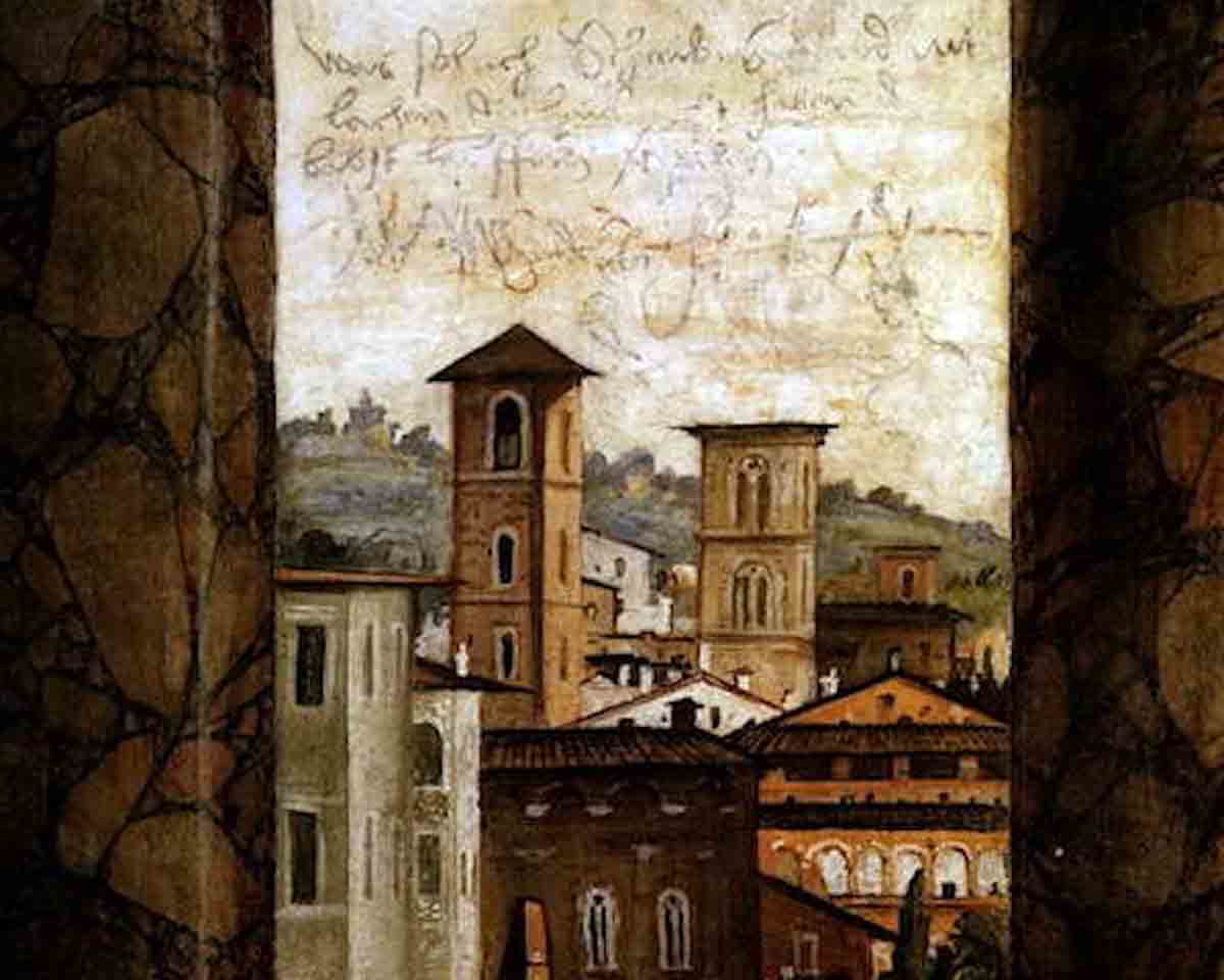 sala prospettive sack of rome