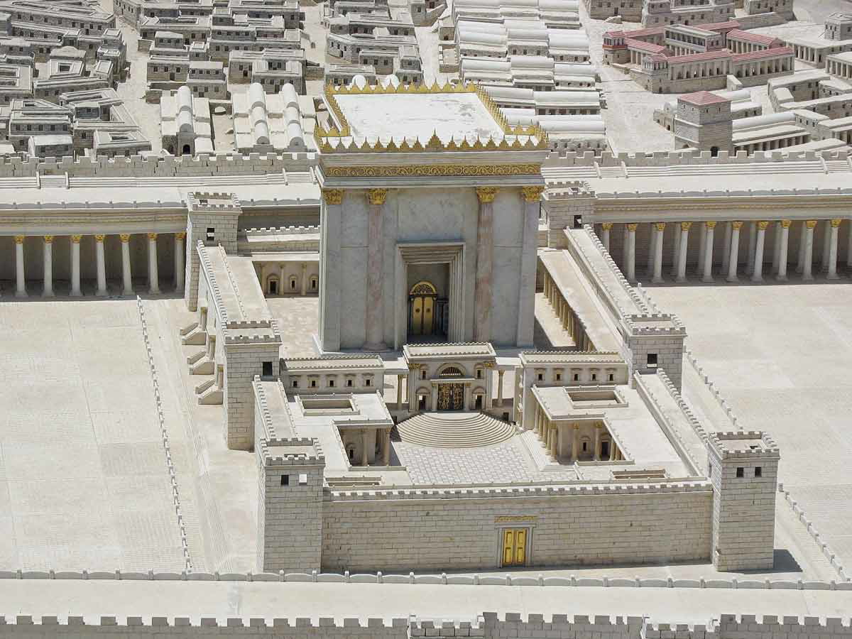 second temple model