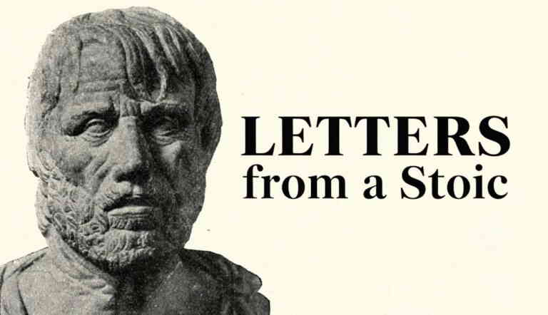 Bust of Seneca with Letters from a Stoic