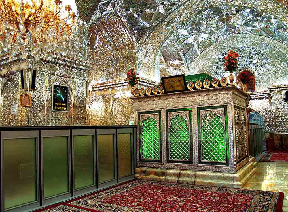 shah cheragh shrine mirror hall shiraz iran