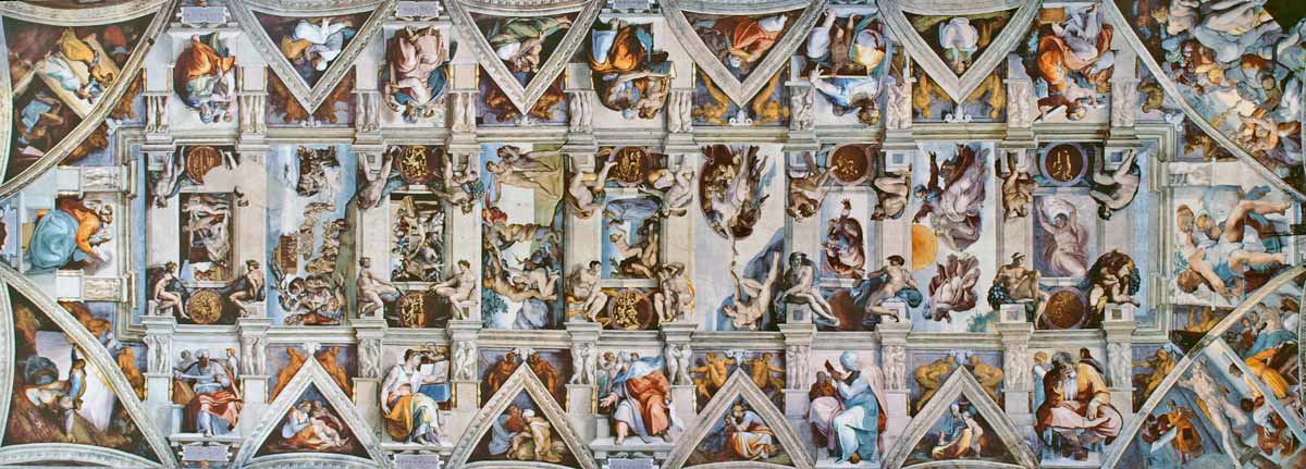 sistine chapel ceiling michelangelo