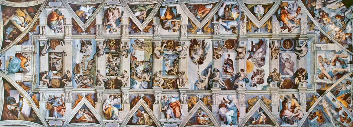 sistine chapel ceiling michelangelo