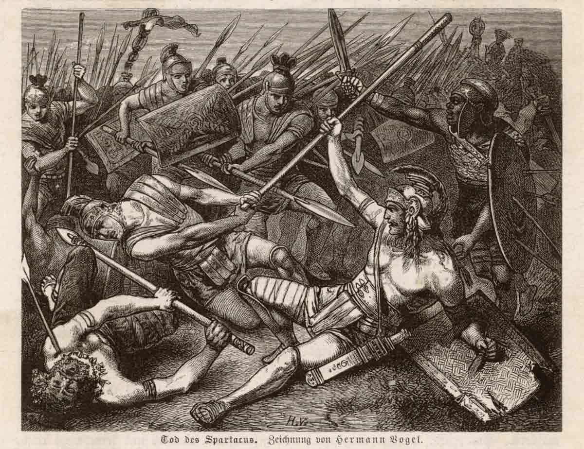 spartacus death hermann vogel