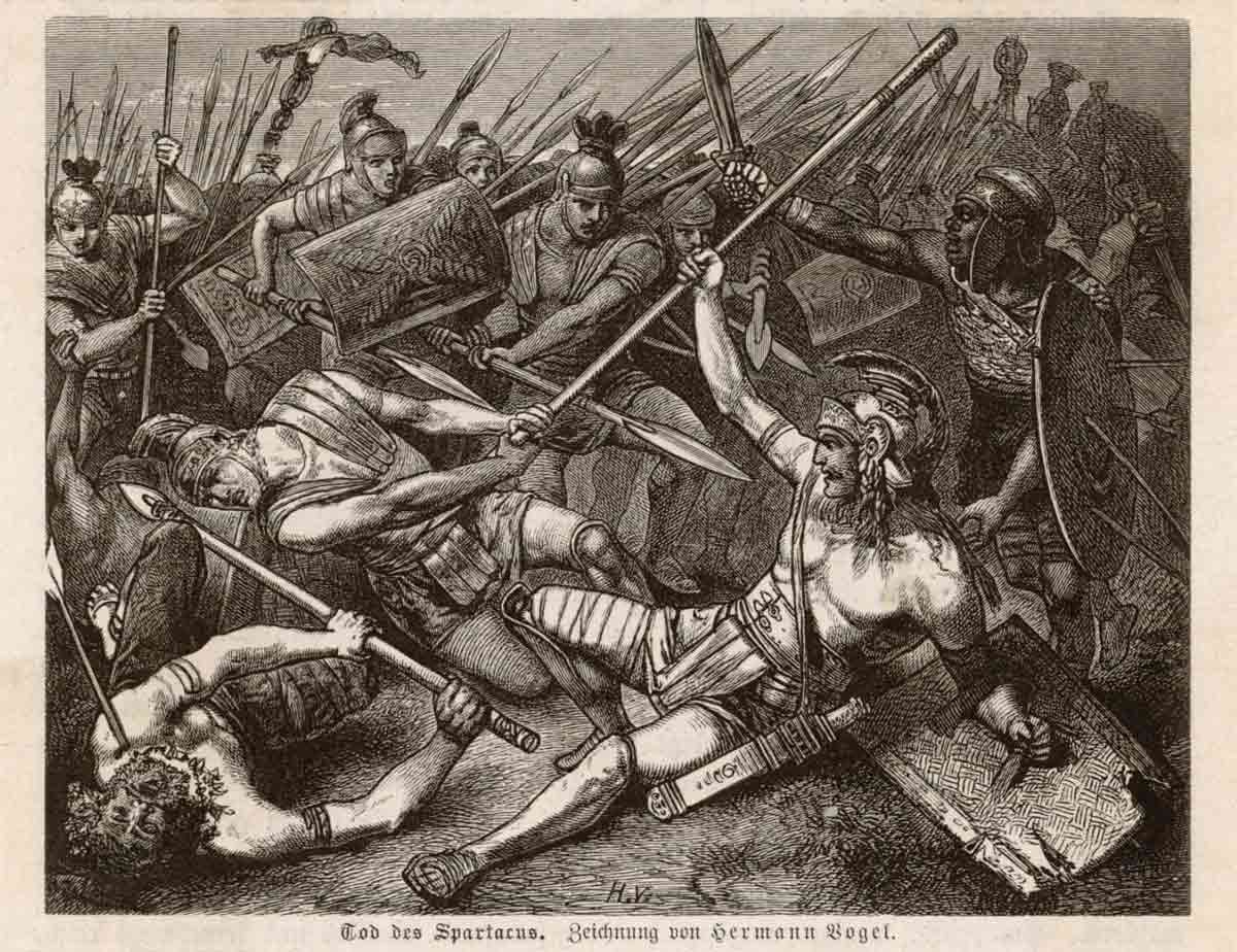 spartacus death hermann vogel