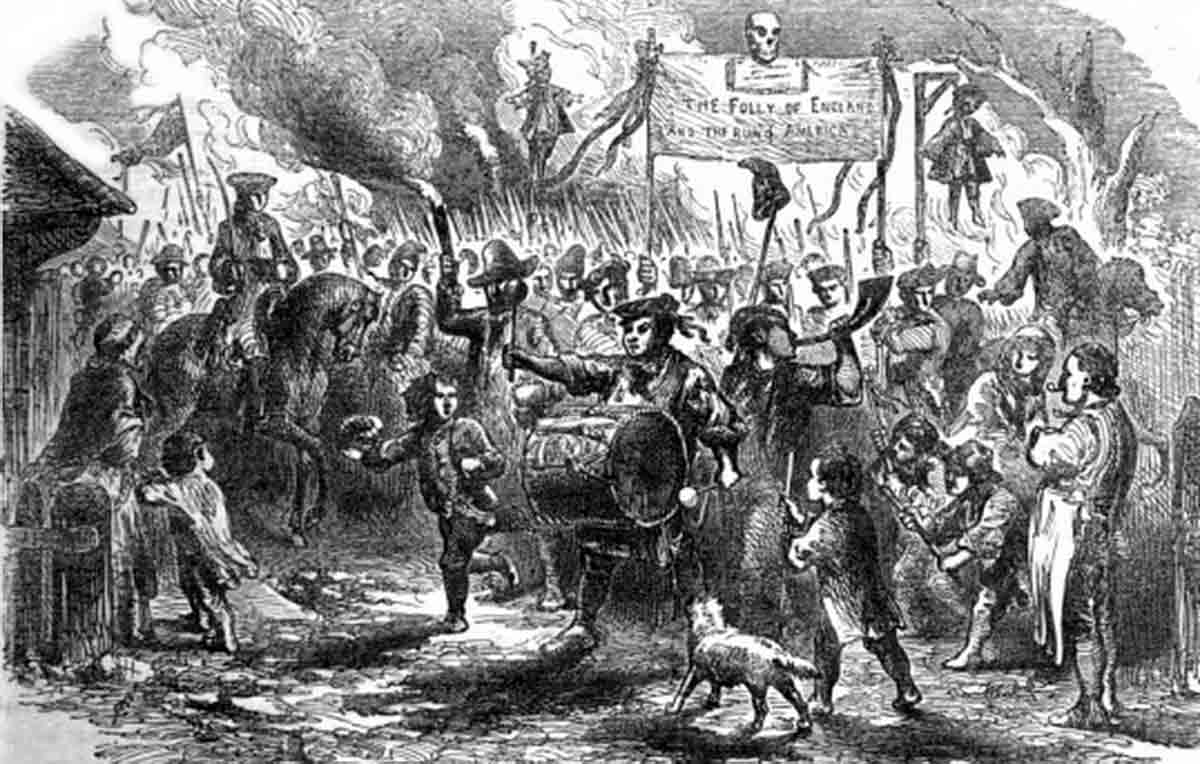 stamp act riot
