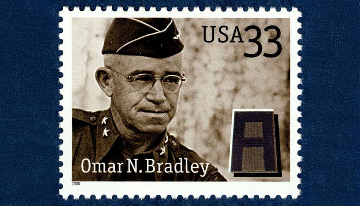 stamp general bradley