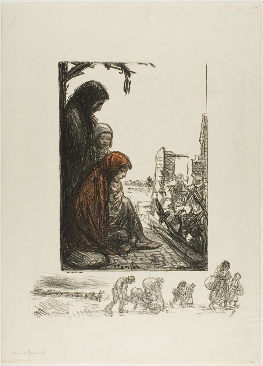 steinlen social duty drawing
