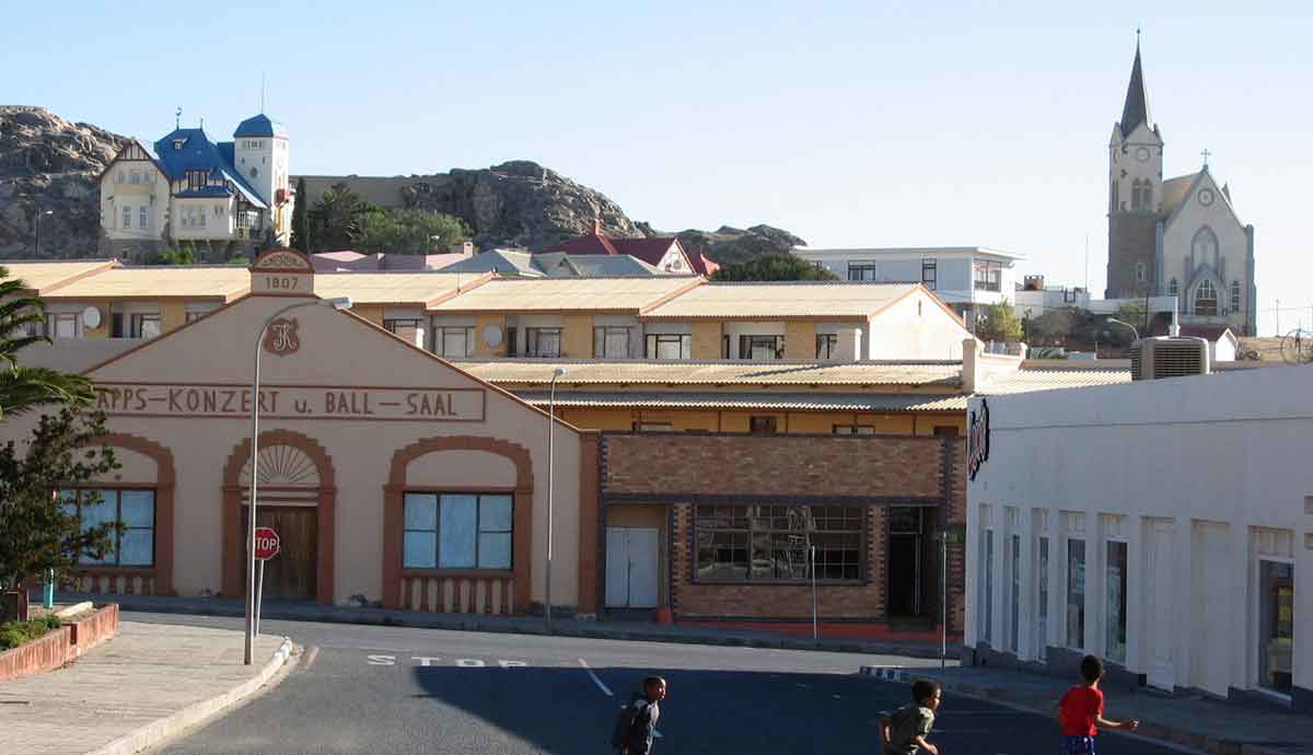 street scene luderitz