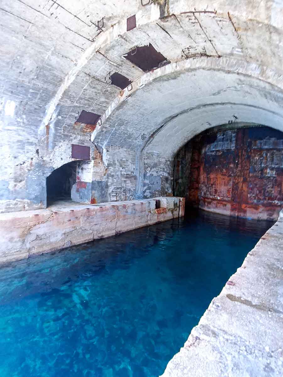 submarine bunker porto palermo