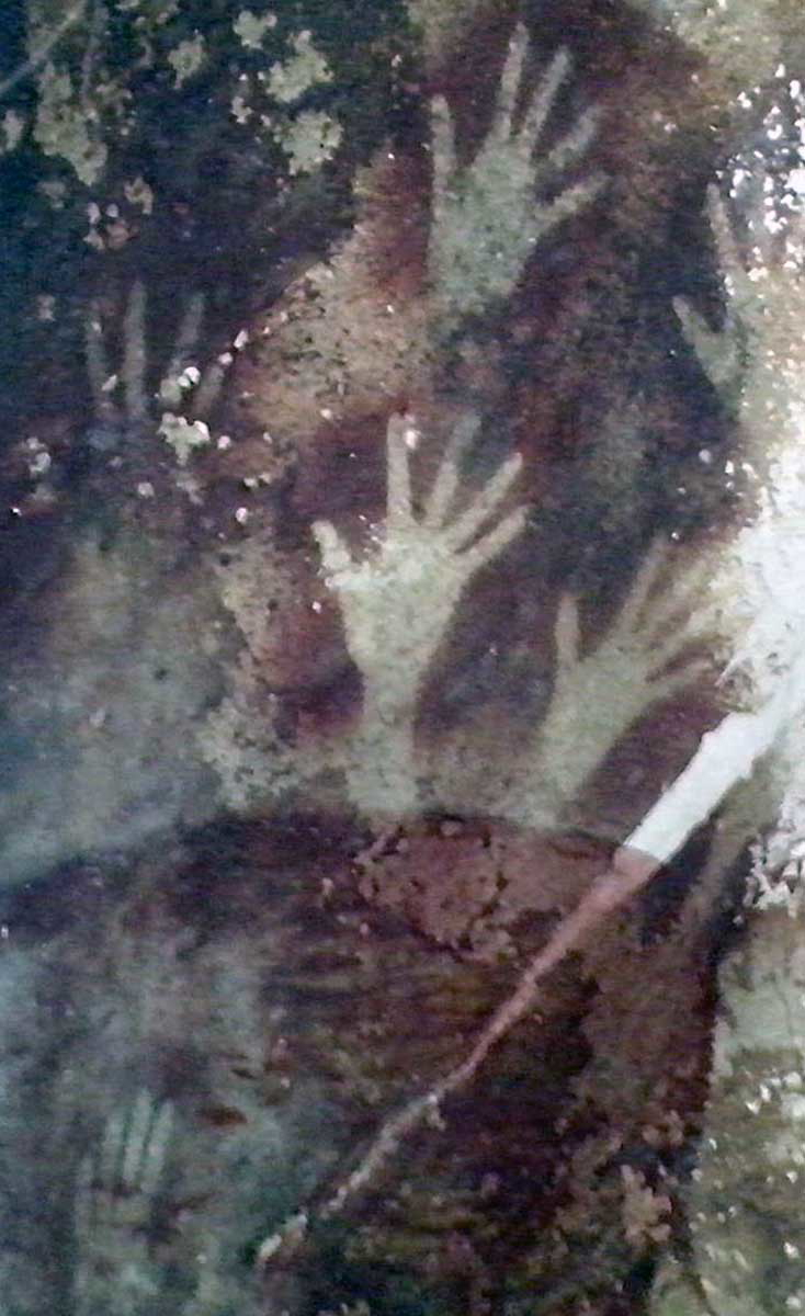 sulawesi hand stencils