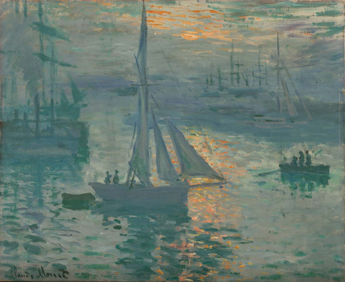 sunrise claude monet