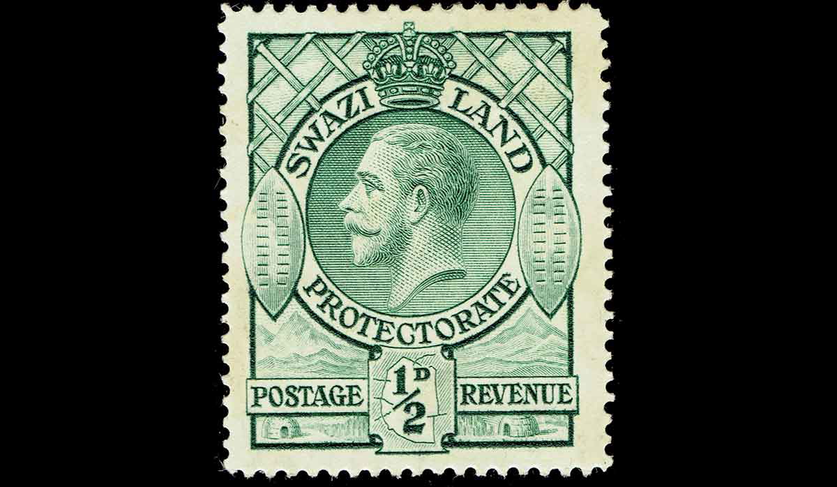 swaziland protectorate stamp