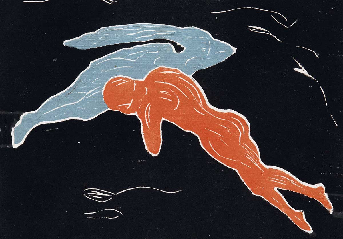symbolism edvard munch encounter space