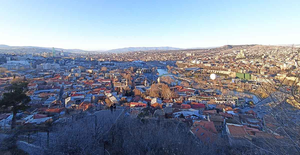 tbilisi panorama narikala