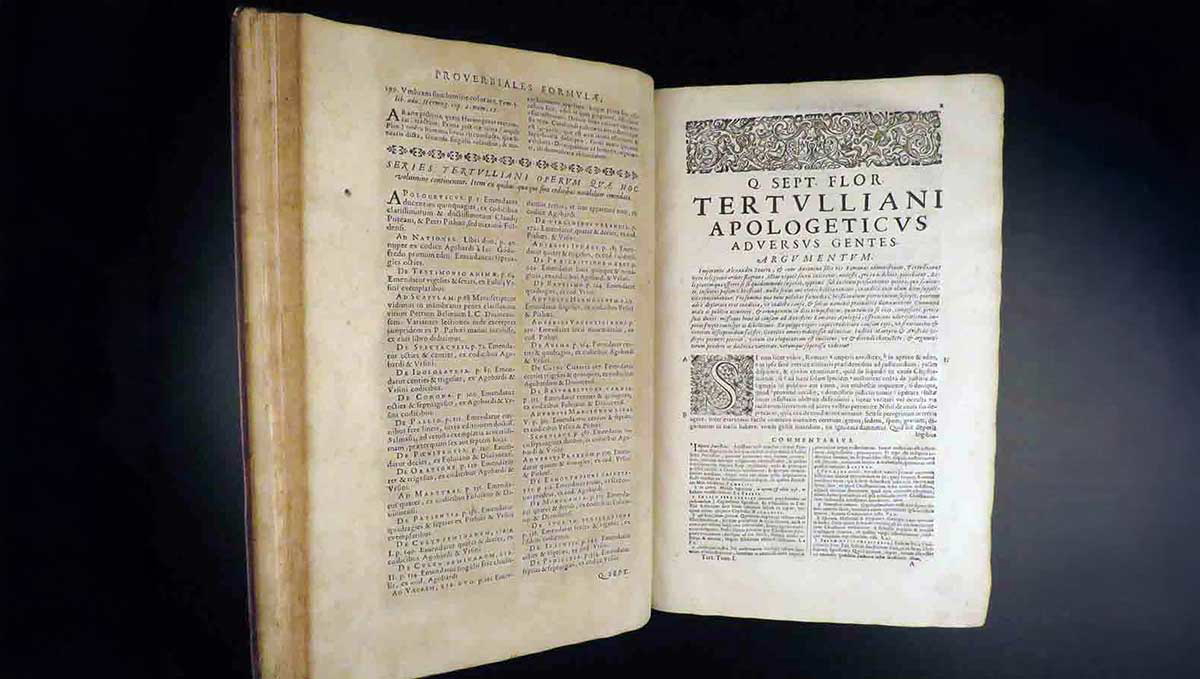 tertullian text biblical writing