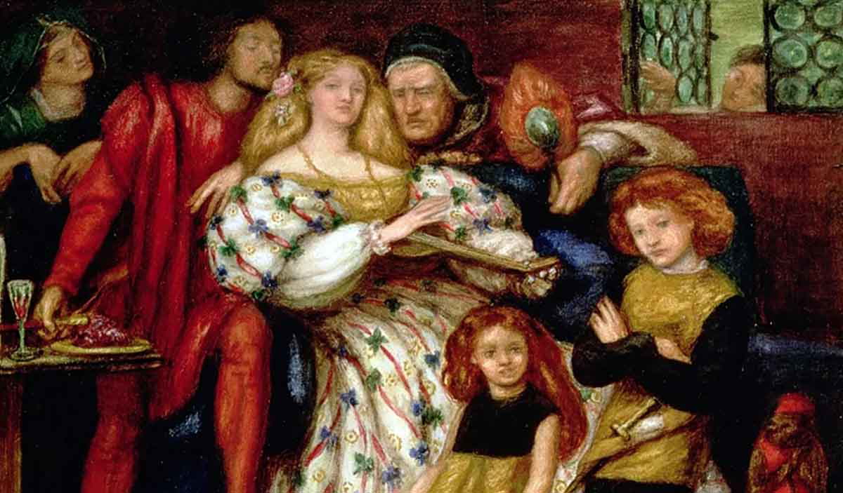 the borgia family by dante gabriel rossetti