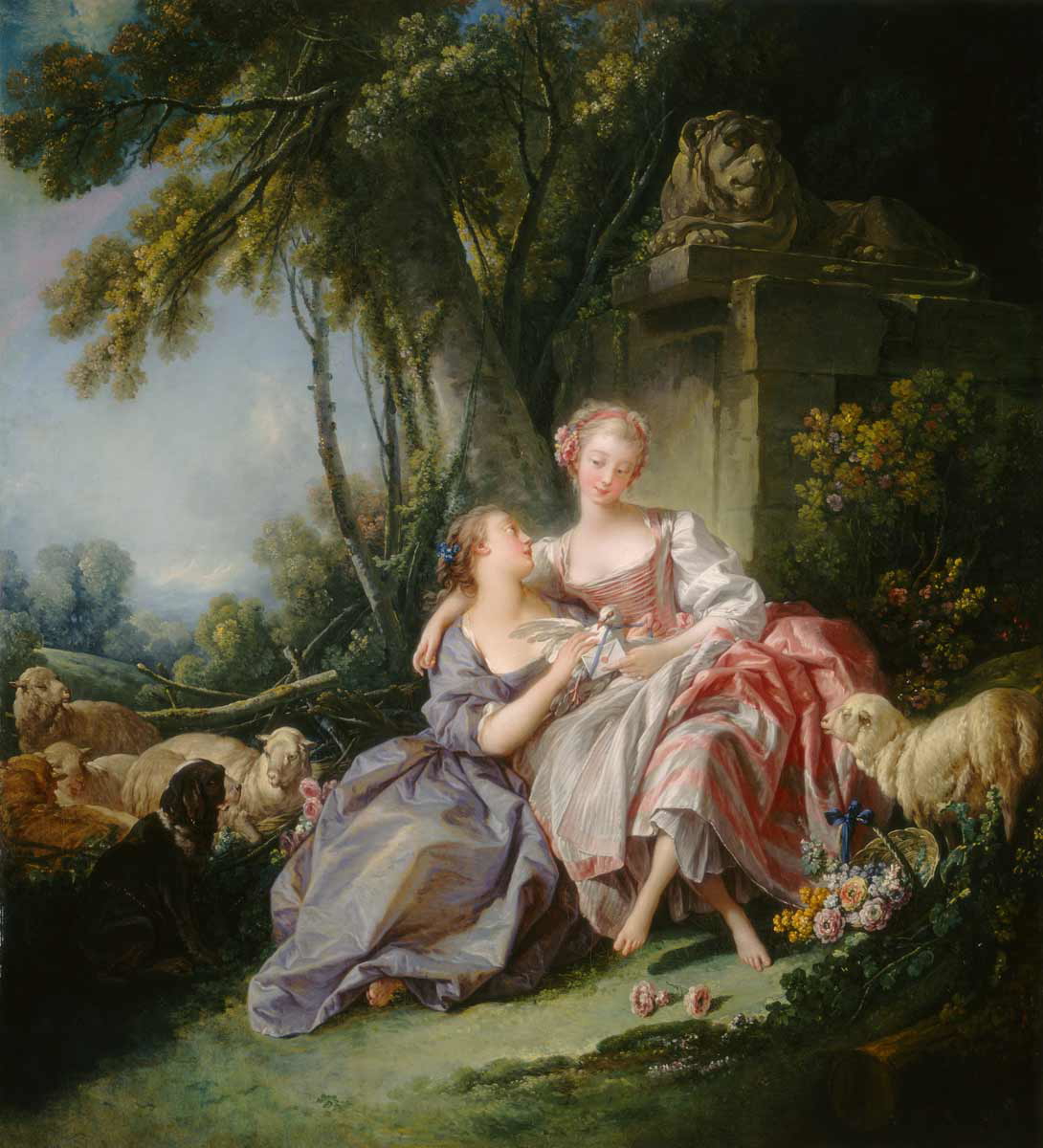 the love letter francois boucher 1750 rococo