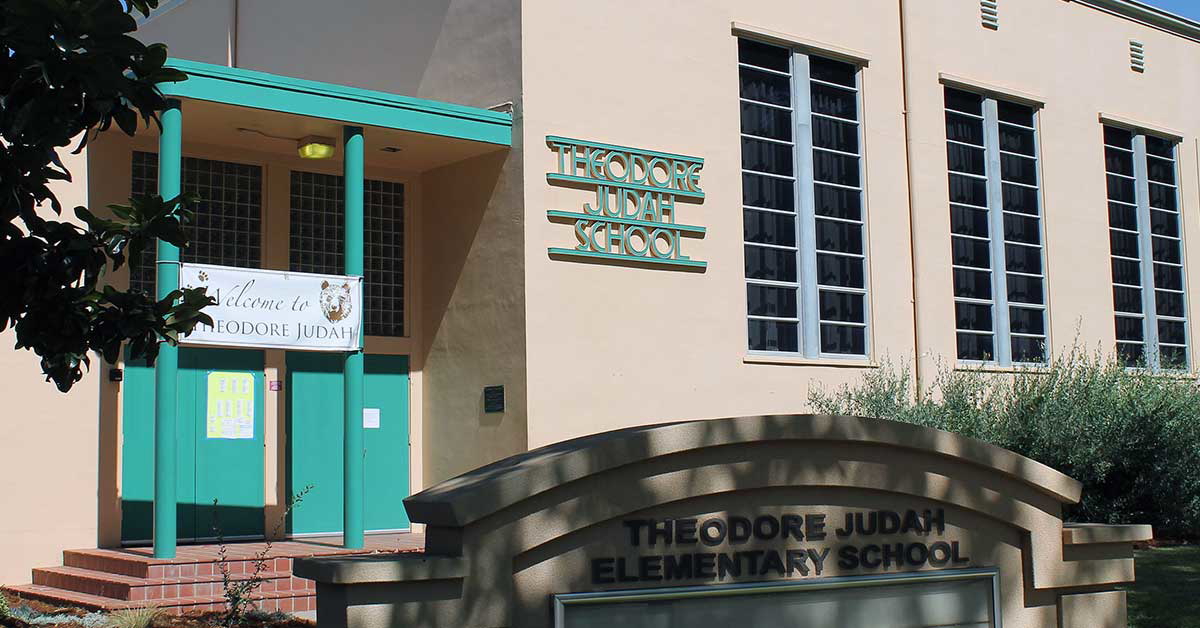 theodore judah school sacramento