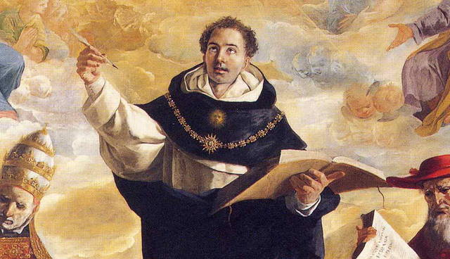 Apotheosis of St. Thomas Aquinas painting