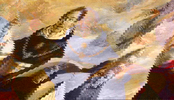 Apotheosis of St. Thomas Aquinas painting