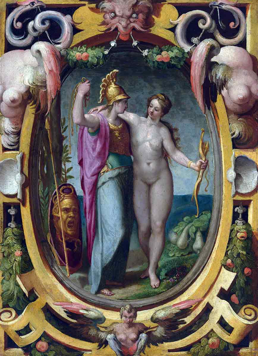 tibaldi venus minerva painting