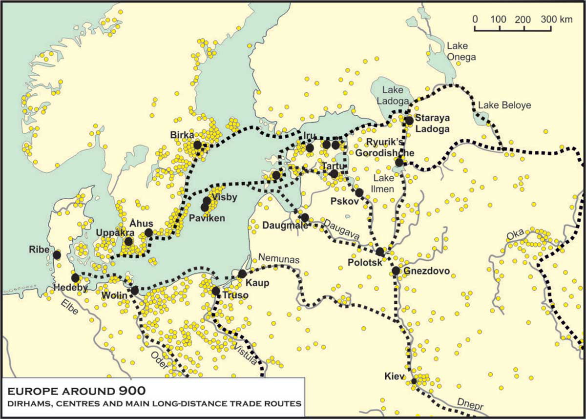 trade routes vikings research estonia