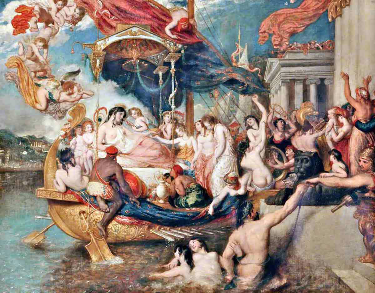 triumph of cleopatra