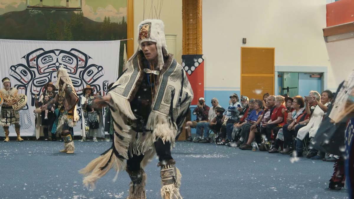 tsimshian man dancing