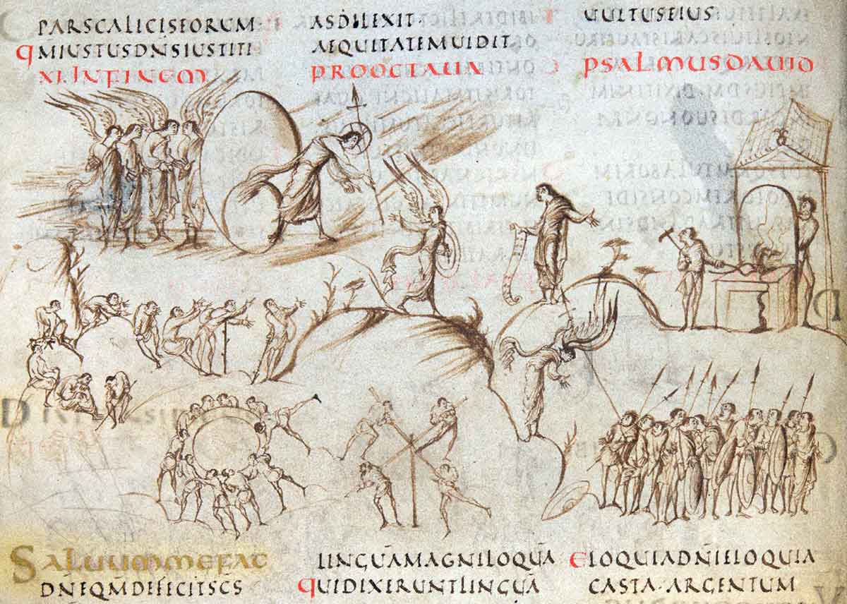 utrecht psalter book of psalms