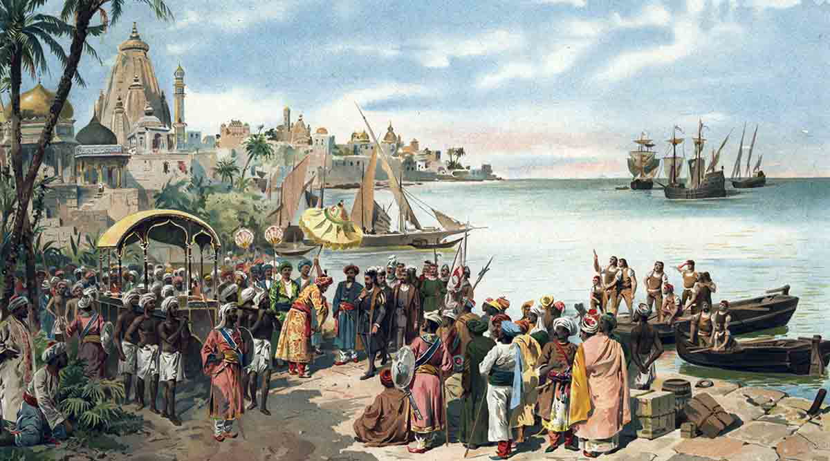 vasco da gamas arrival in calicut