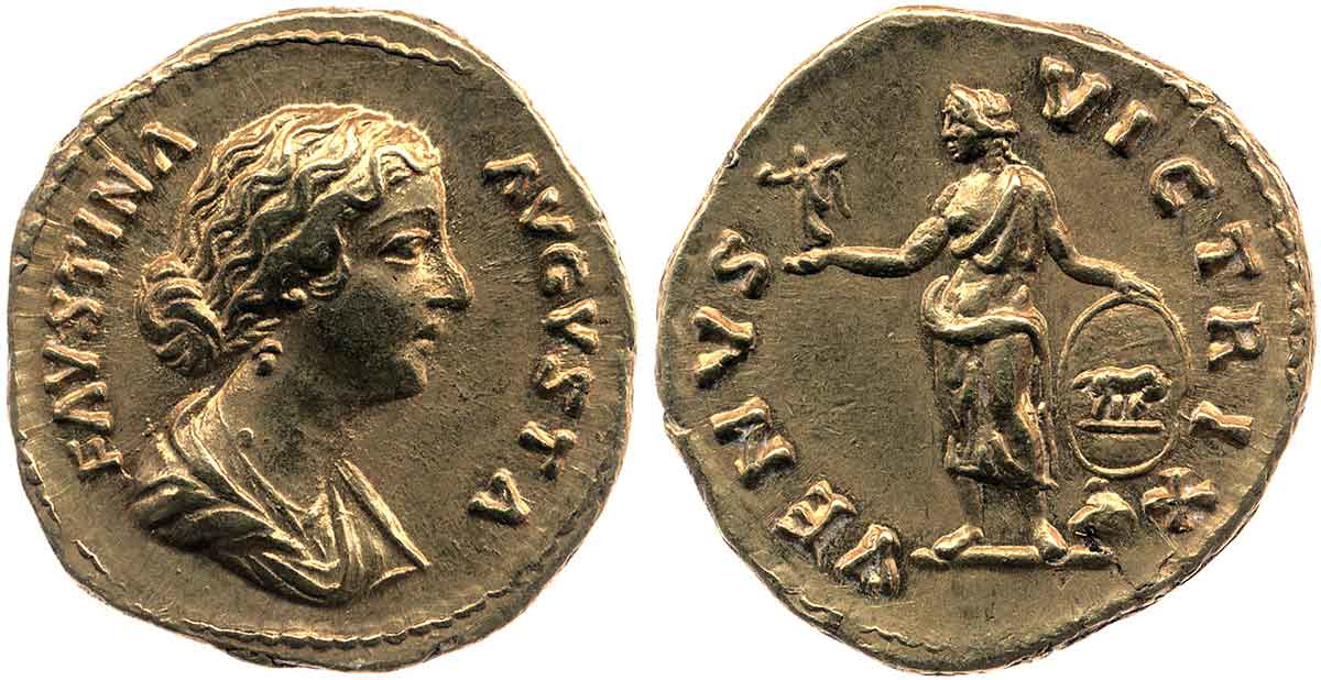 venus vetrix coin aureus