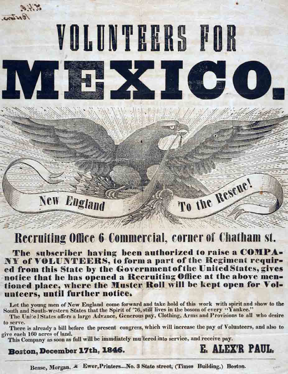 volunteers mexico broadside