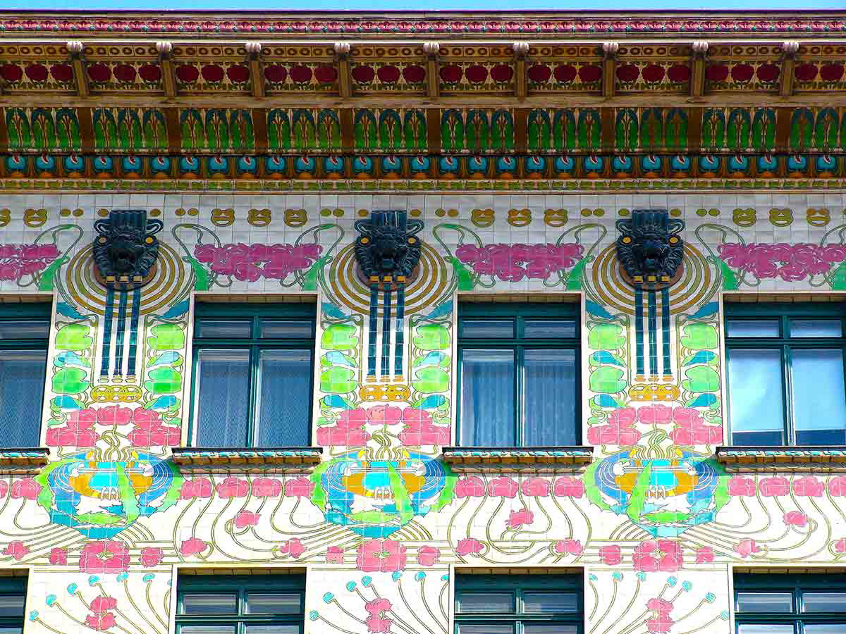 wagner otto majolica house