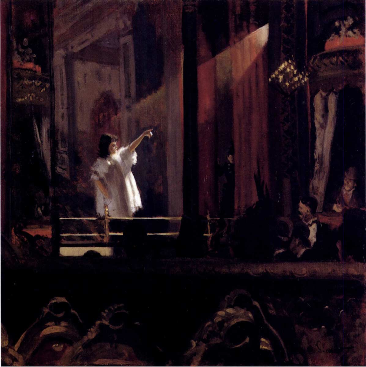 walter sickert little dot painting