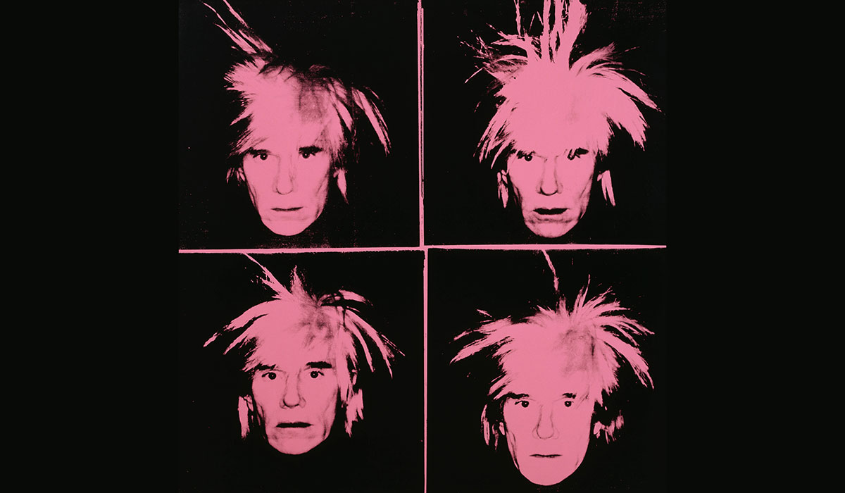 warhol self portrait