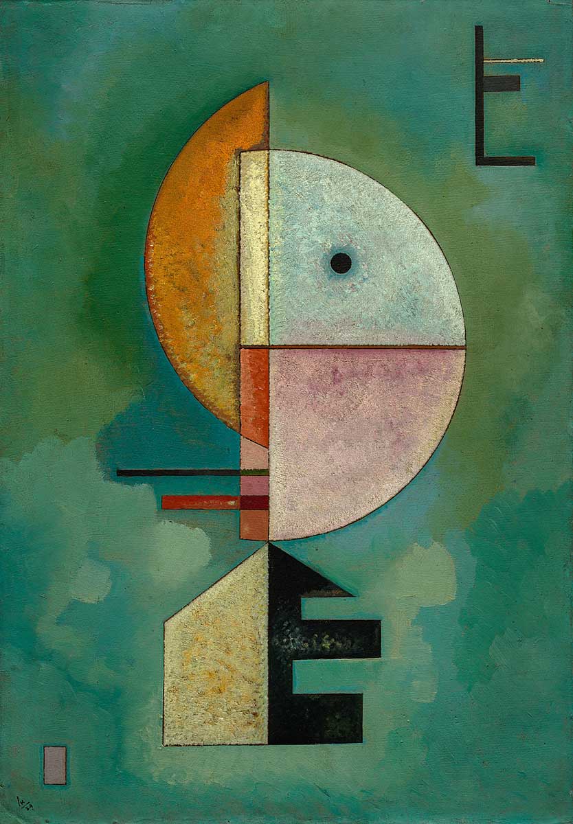 wassily kandinsky upward painting