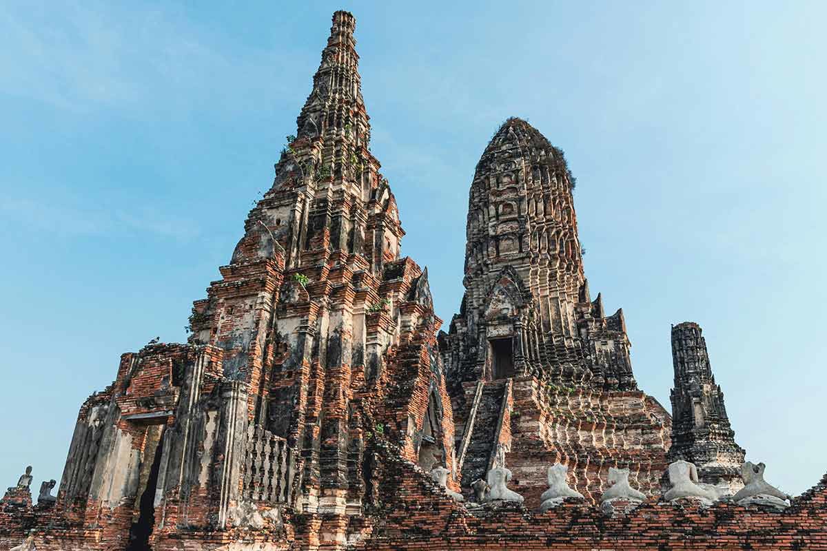 wat chaiwatthanaram ayutthaya thailand