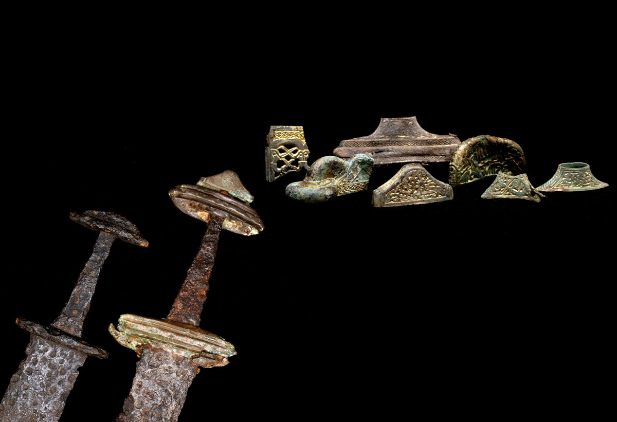 weapons salme saaremaa vikings