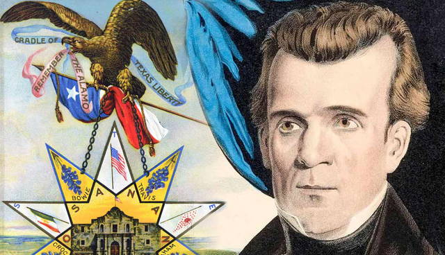 James Polk portrait; Remember the Alamo painting