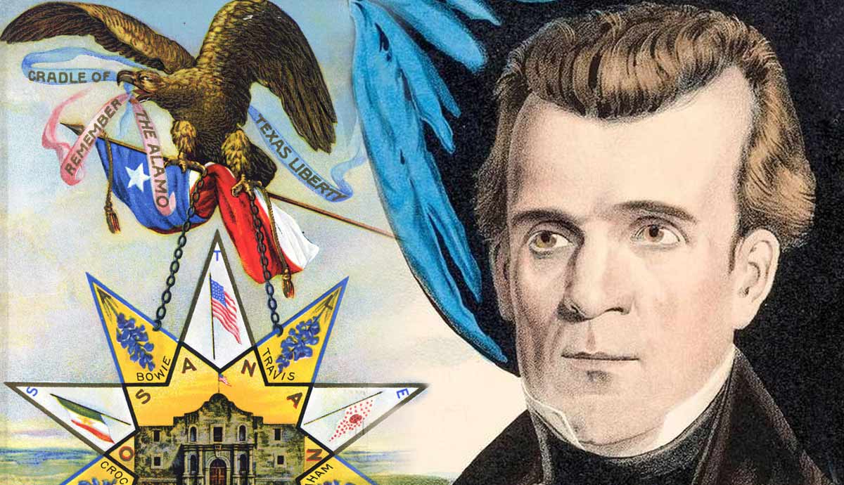 James Polk portrait; Remember the Alamo painting