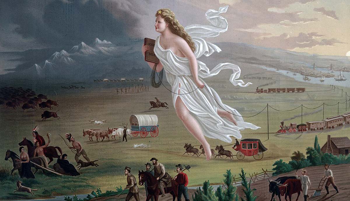 American Progress painting by John Gast