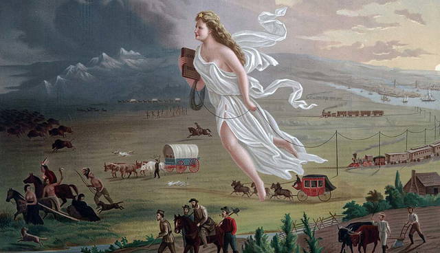 American Progress painting by John Gast